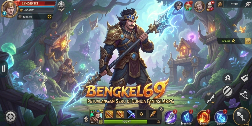 Gameplay seru dan petualangan mendebarkan di BENGKEL69.