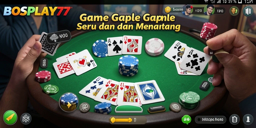 Tampilan gameplay seru dan menantang di BOSPLAY77.