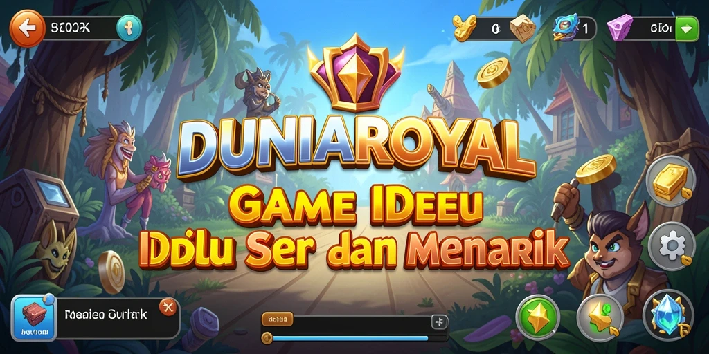 Screenshot DUNIAROYAL menunjukkan aksi seru dalam gameplay Idle.