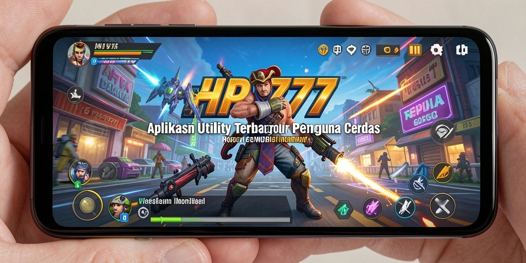 Tampilan antarmuka HP777 yang menarik dan fungsional.
