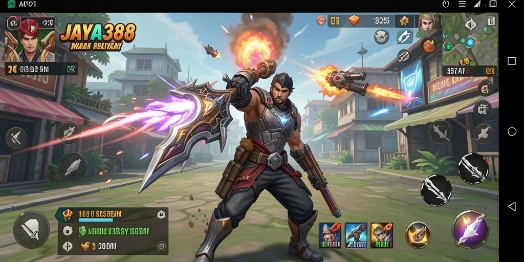 Screenshot gameplay <strong>JAYA388</strong> menunjukkan detail dunia simulasi yang mengesankan.