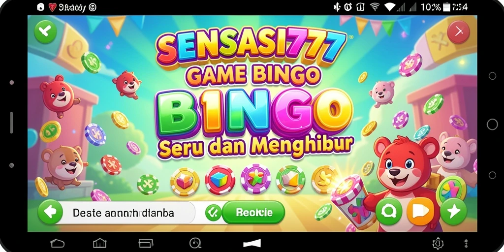 Tampilan gameplay SENSASI777 yang seru dan interaktif.
