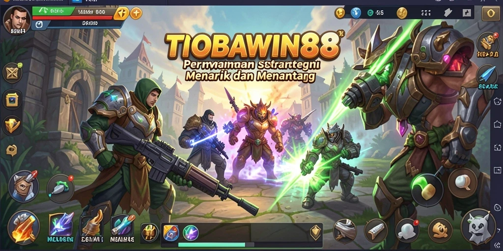 Gameplay TOBAWIN88 yang seru dan menantang.
